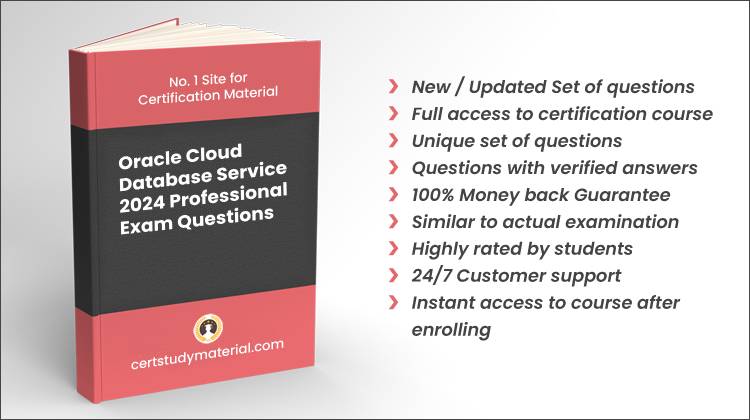 Oracle Cloud Database Services 2024 Professional {1Z0-1093-24} Pdf Questions 