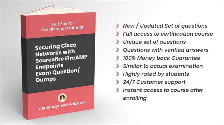 Securing Cisco Networks with Sourcefire FireAMP Endpoints {500-275 SSFAMP} Pdf Questions 