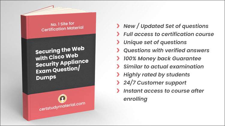 Securing the Web with Cisco Web Security Appliance {300-725 SWSA} Pdf Questions 