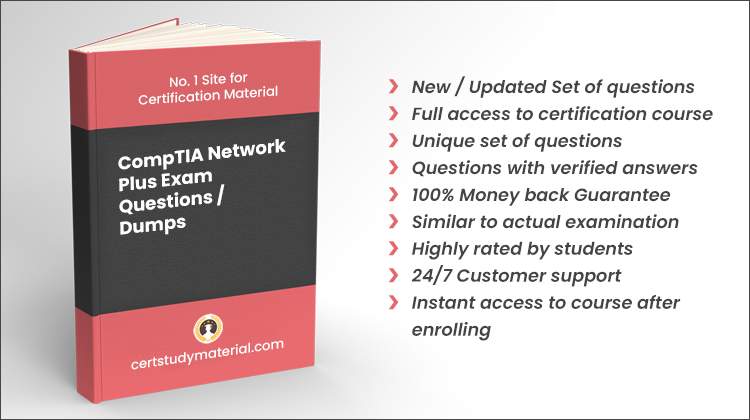CompTIA Network plus {N10-008} Pdf Questions 