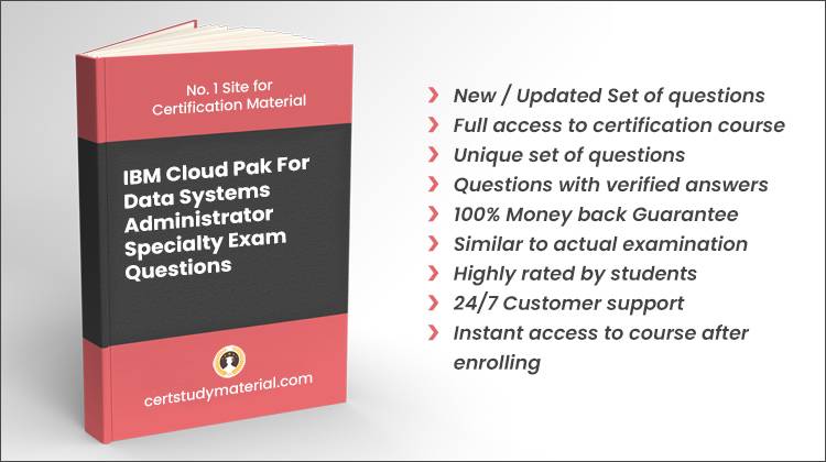 IBM Cloud Pak for Data Systems V1.x Administrator Specialty {S1000-002} Pdf Questions 
