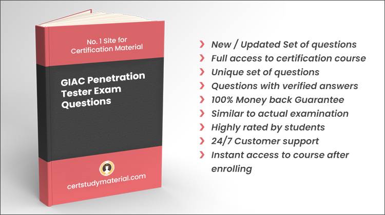 GIAC Penetration Tester {GPEN} Pdf Questions 