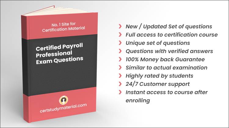 Certified Payroll Professional {CPP-Remote} Pdf Questions 