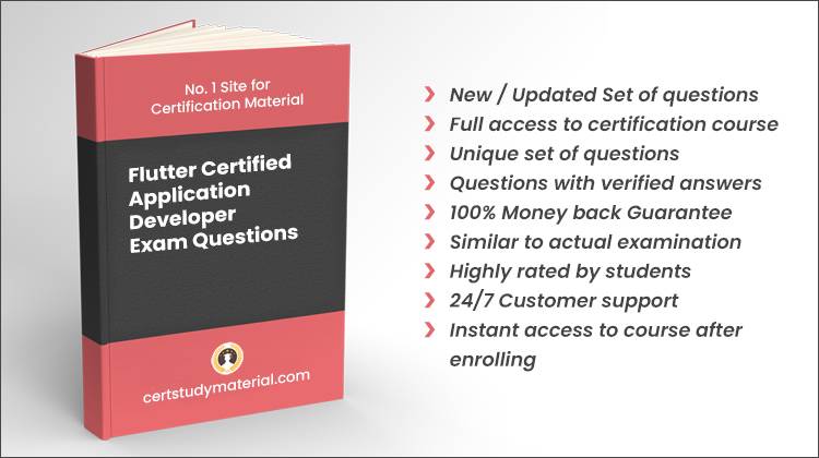 Flutter Certified Application Developer {AFD-200} Pdf Questions 