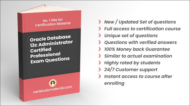 Oracle Database 12c Administrator Certified Professional {1z0-067} Pdf Questions 