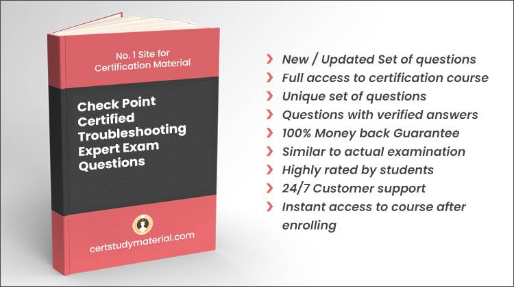 Check Point Certified Troubleshooting Expert {156-585} Pdf Questions / Dumps