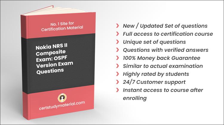 Nokia NRS II Composite Exam: OSPF version {4A0-C04} Pdf Questions 